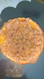 6 pack 4” Peach Crumb Pie